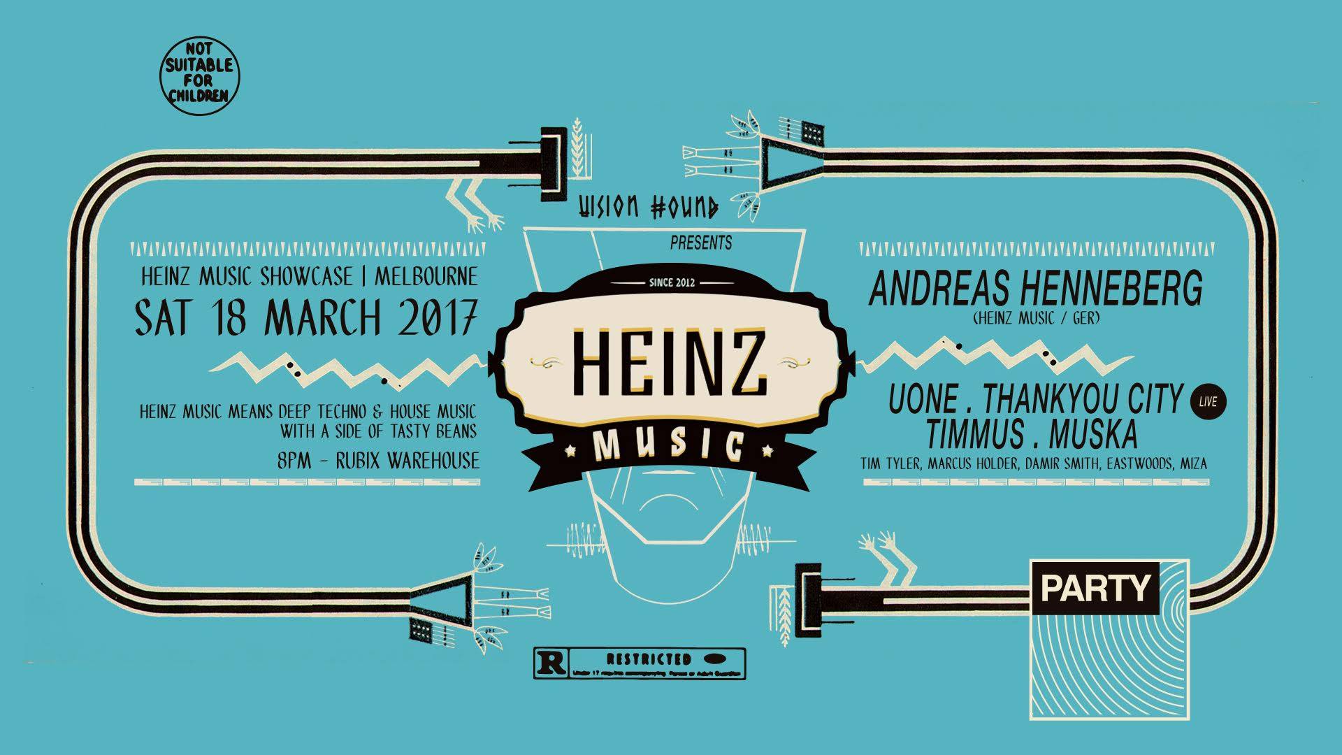 HEINZ MUSIC SHOWCASE MELBOURNE: 18th March