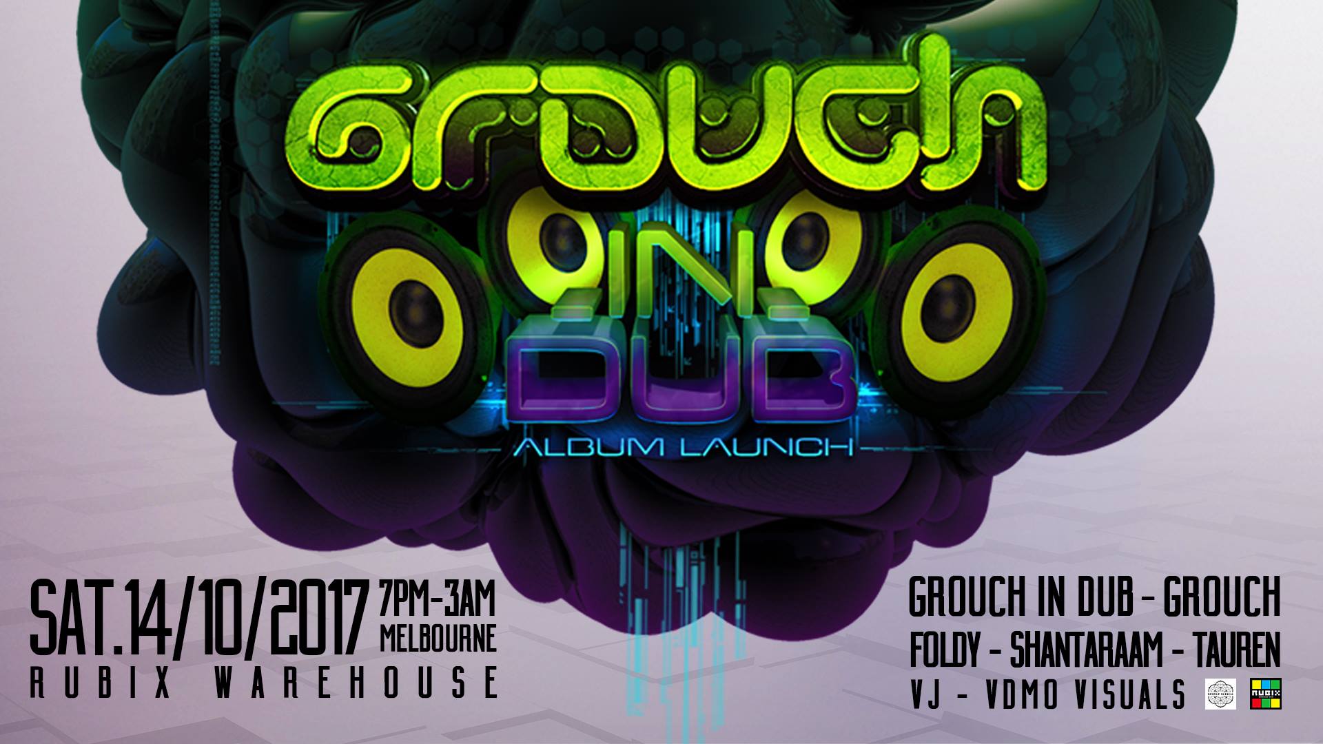 Grouch in Dub - Album Launch : 14th October 2017